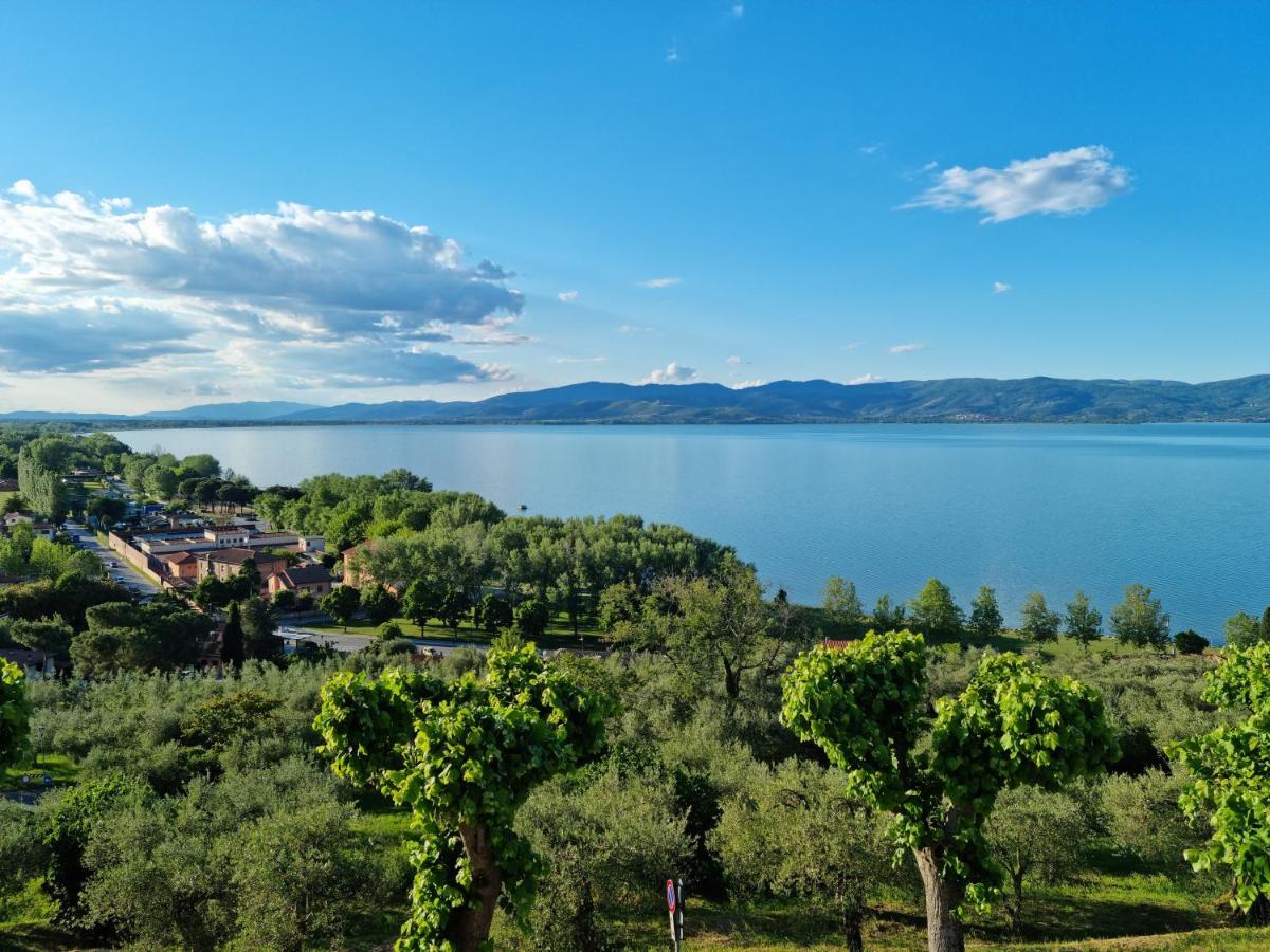 Bellavista La Tua Romantica Vacanza Sul Trasimeno Apartman Castiglione del Lago Kültér fotó