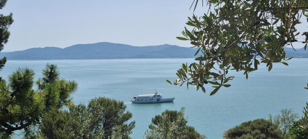 Bellavista La Tua Romantica Vacanza Sul Trasimeno Apartman Castiglione del Lago Kültér fotó